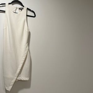 Lightly used white midi dress